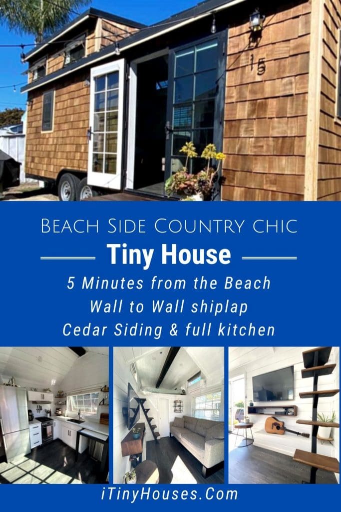 Beach side modern country chic collage