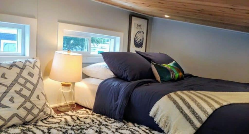 Bedroom loft in Blue Heron home