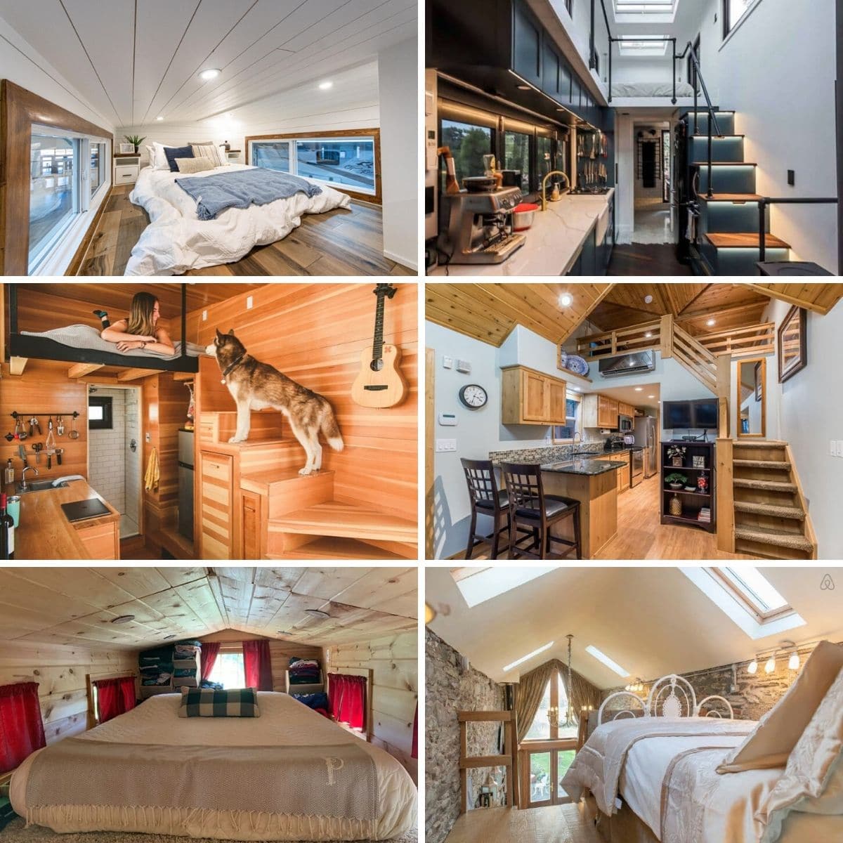 Tiny Houses With The Most Amazing Lofts, How To Add Privacy A Loft Bedroom More Privately