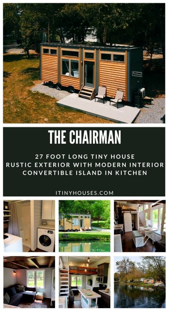The chairman tiny house collage