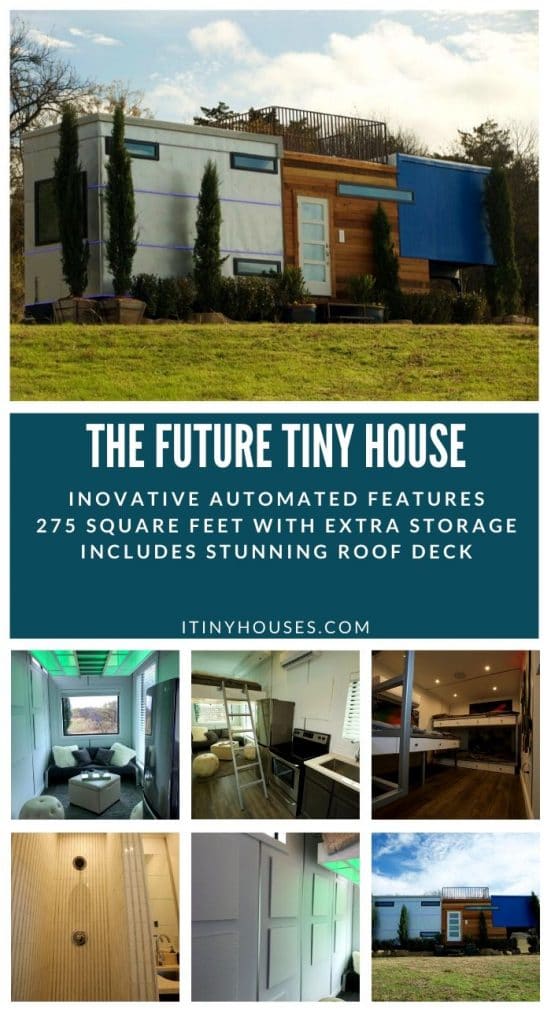 The future tiny house collage