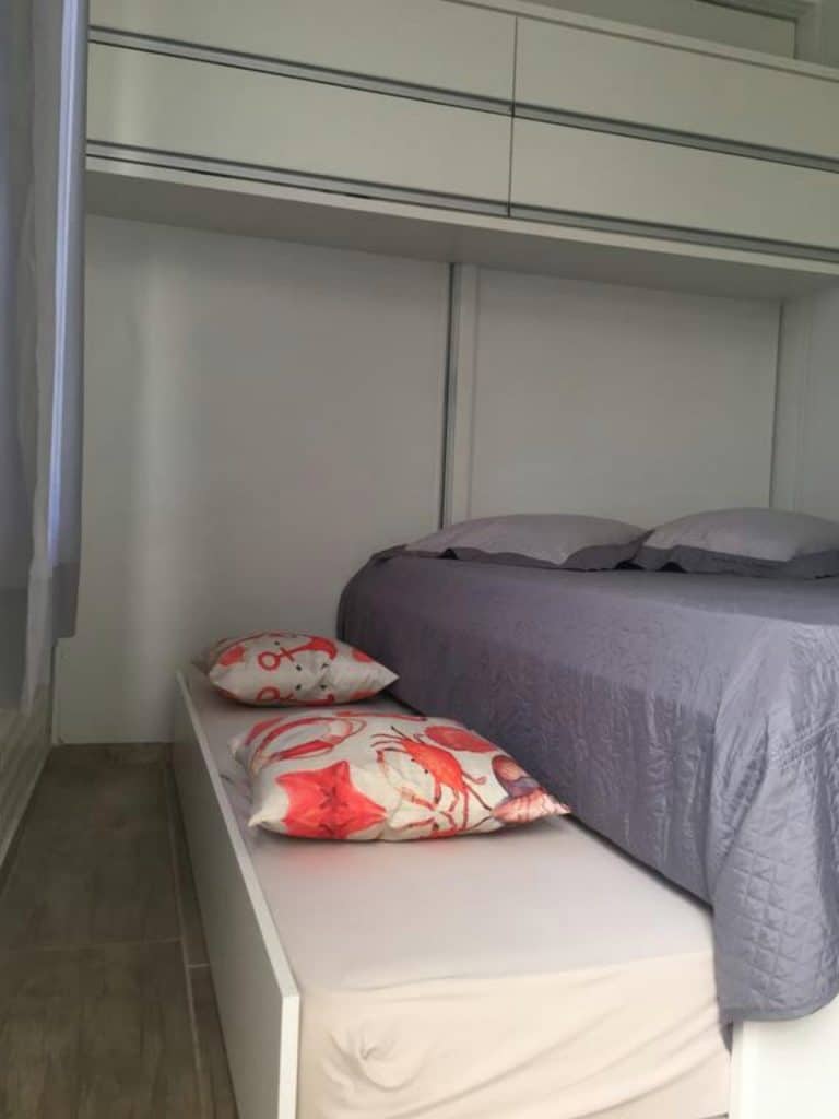 Bedroom in container home