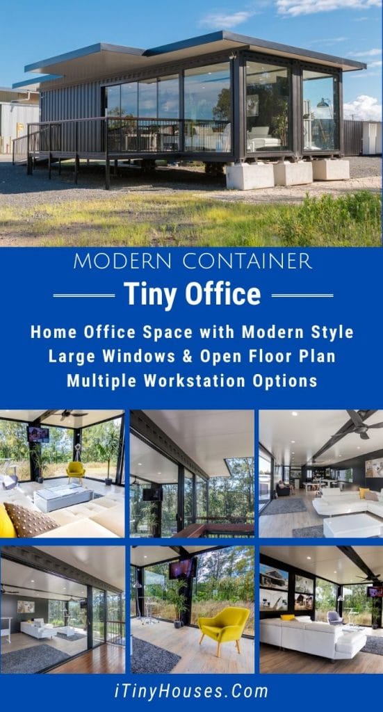 Container office collage