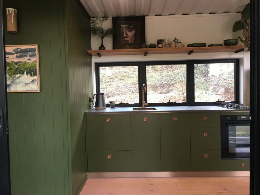 Tiny house kitchen