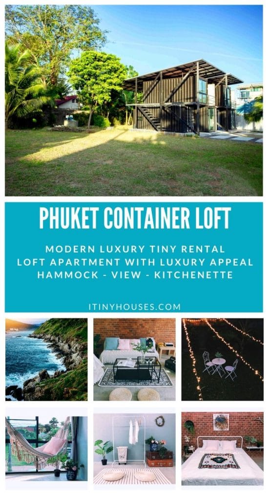 Phuket container loft collage