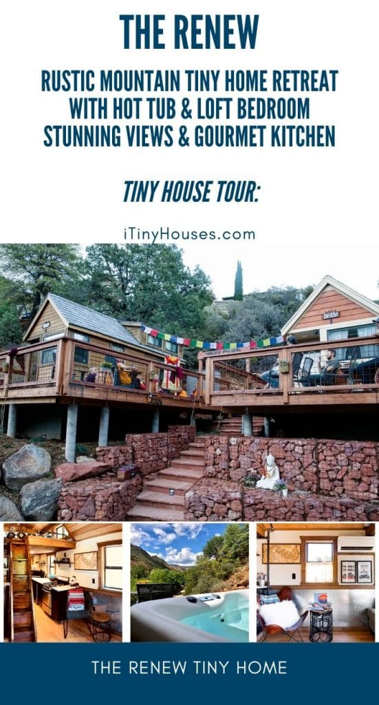 The Renew tiny house collage