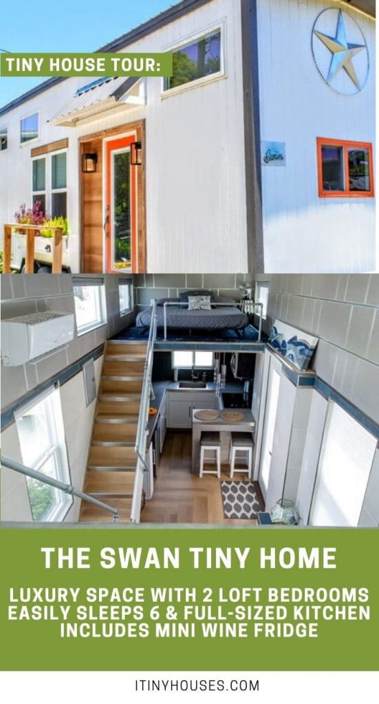 The Swan Tiny House Collage