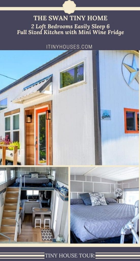The Swan Tiny House Collage