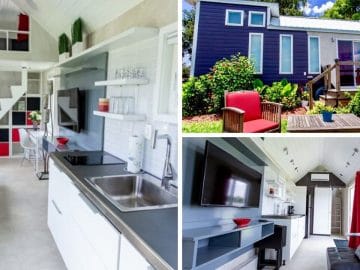 The Universal tiny home collage