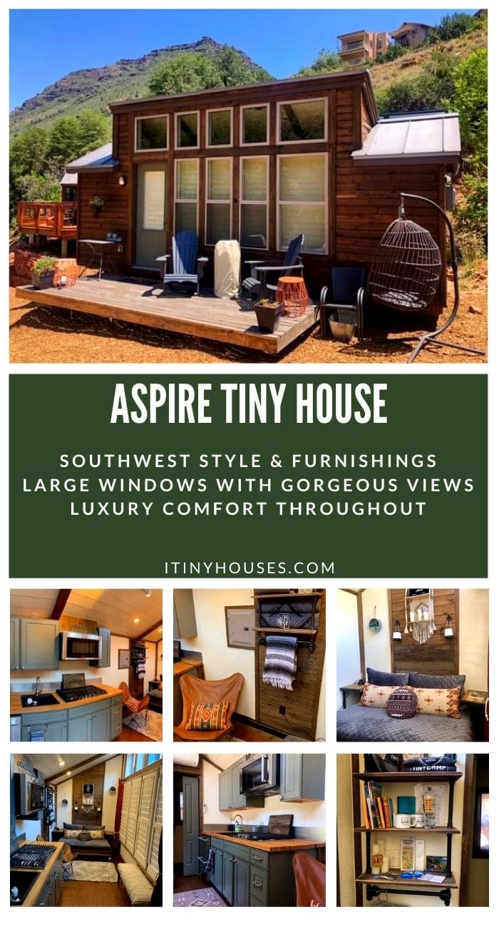 Southwest Styles Make the Aspire Tiny House a Destination for Comfort