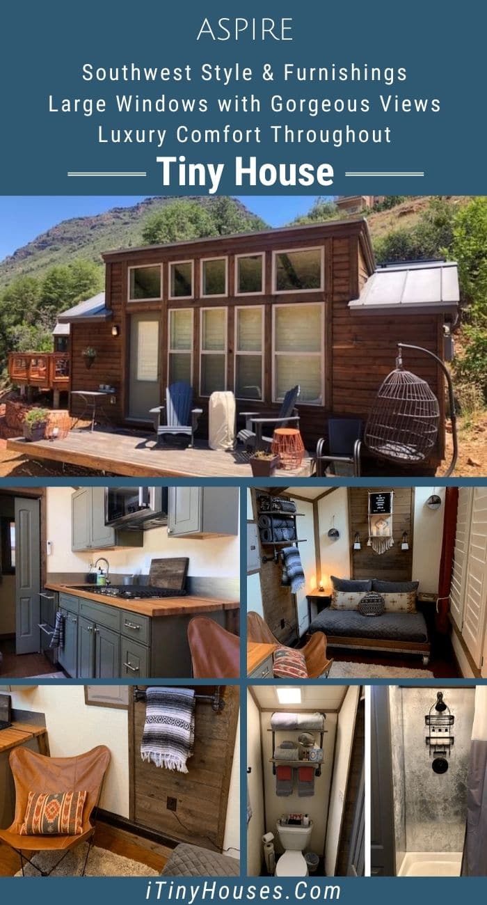 Southwest Styles Make the Aspire Tiny House a Destination for Comfort