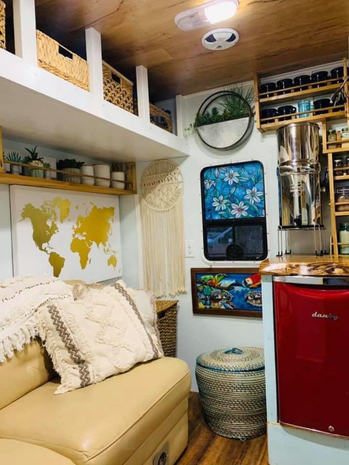 Bohemian Renovated RV is the Ultimate in Magical Tiny Living