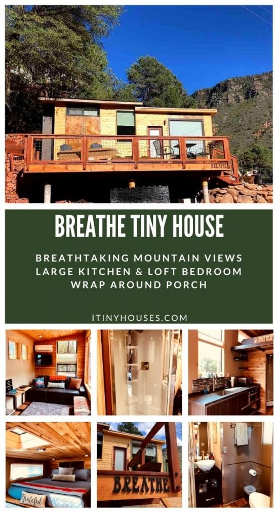 Breathe tiny house collage