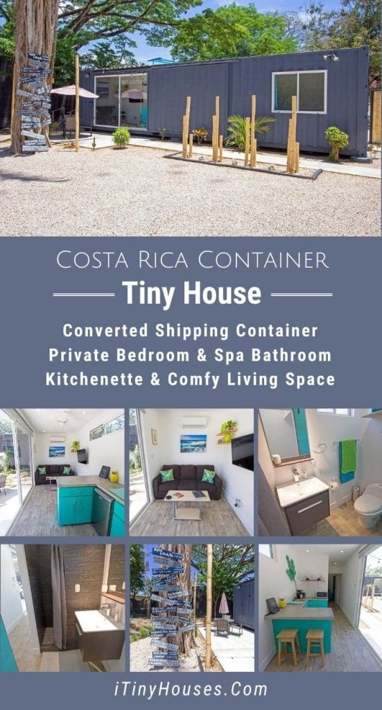 Costa Rica shipping container collage