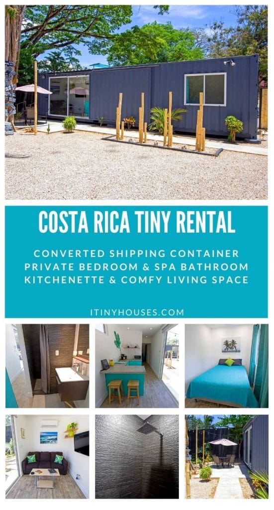 Costa Rica shipping container collage