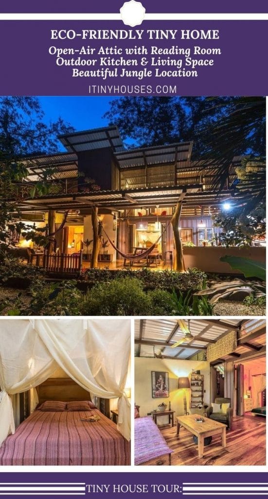 Jungle container house collage