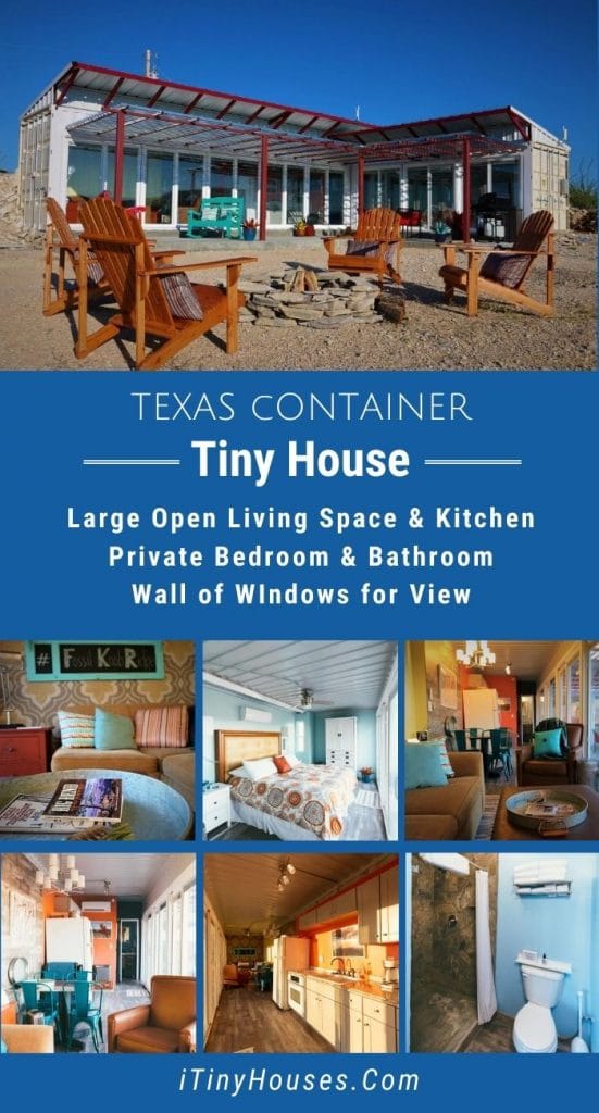 Texas Container home collage