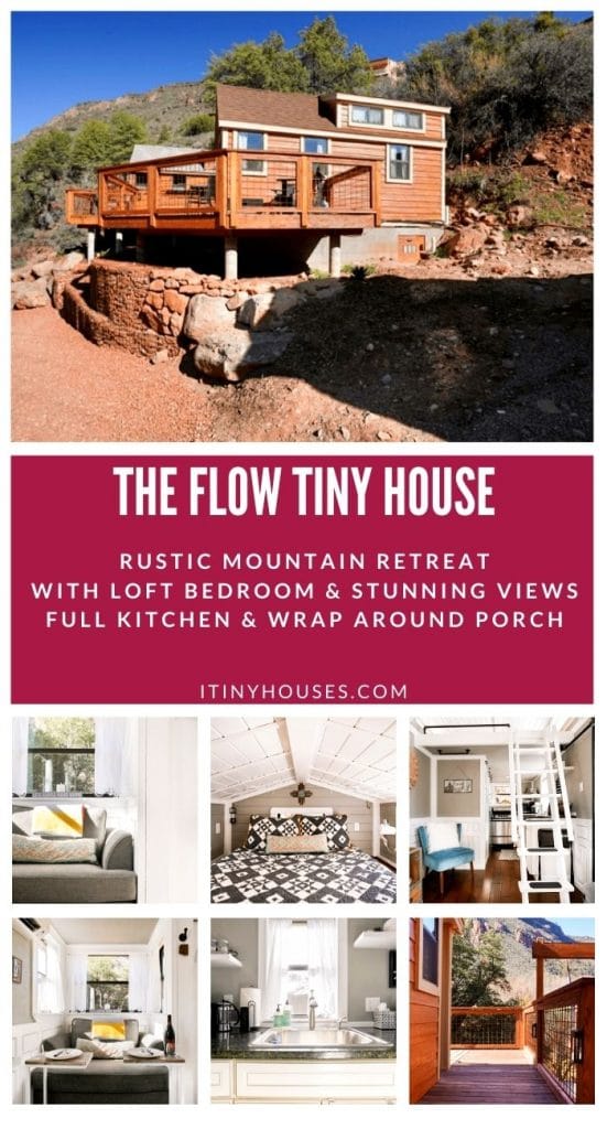 The flow tiny house collage