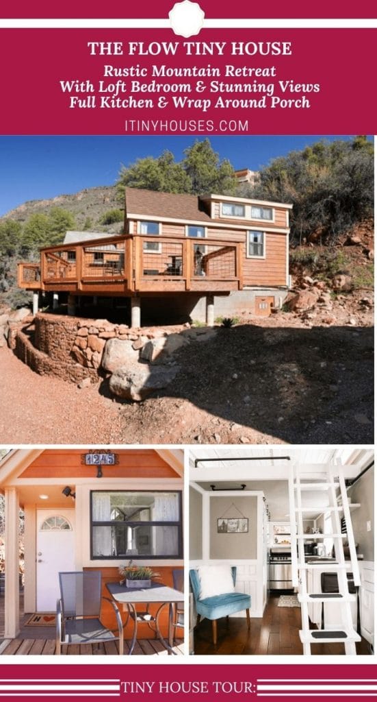 The flow tiny house collage