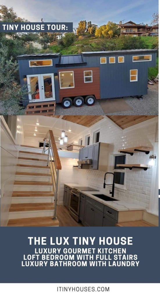 The Lux Tiny House Collage