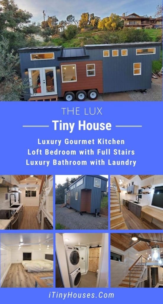 The Lux Tiny House Collage