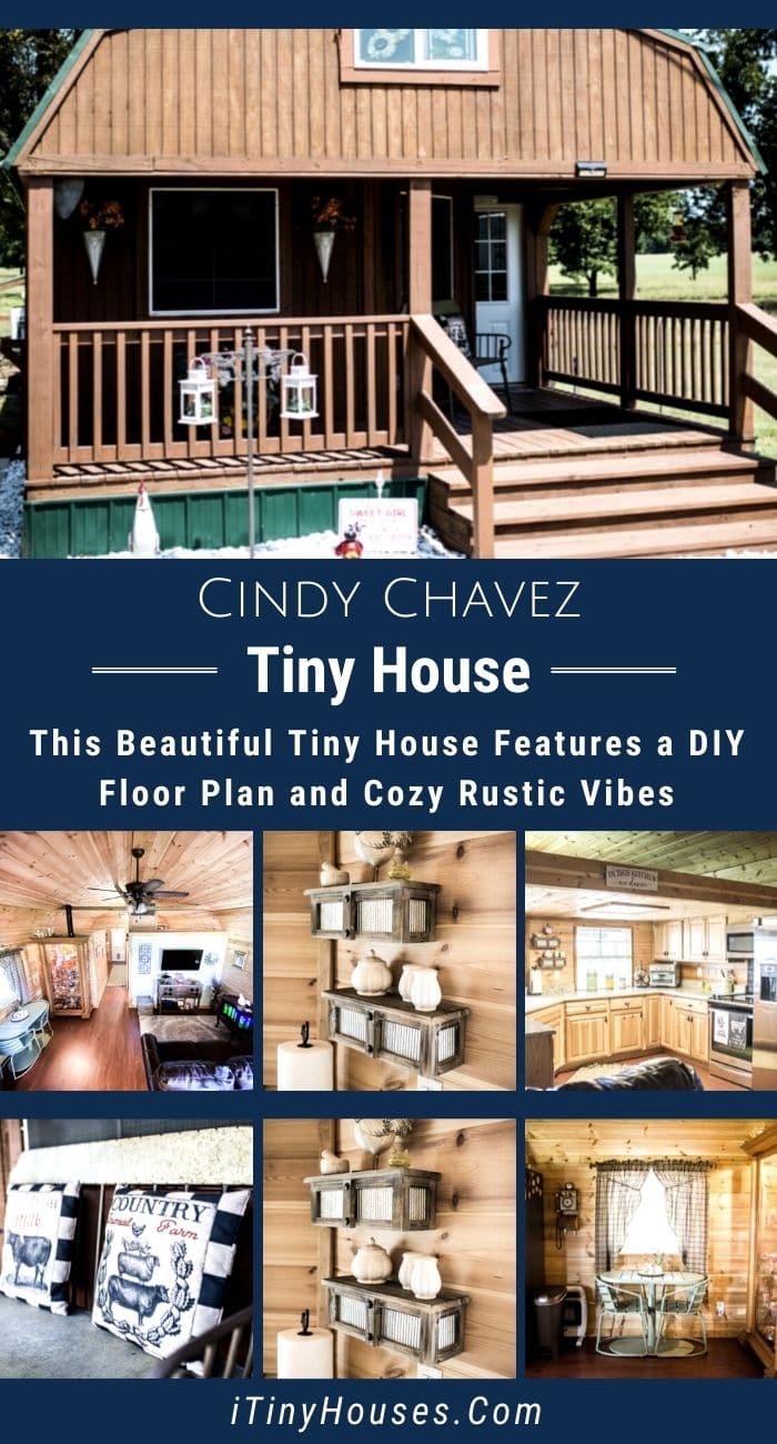 This Beautiful Tiny House Features a DIY Floor Plan and Cozy Rustic Vibes