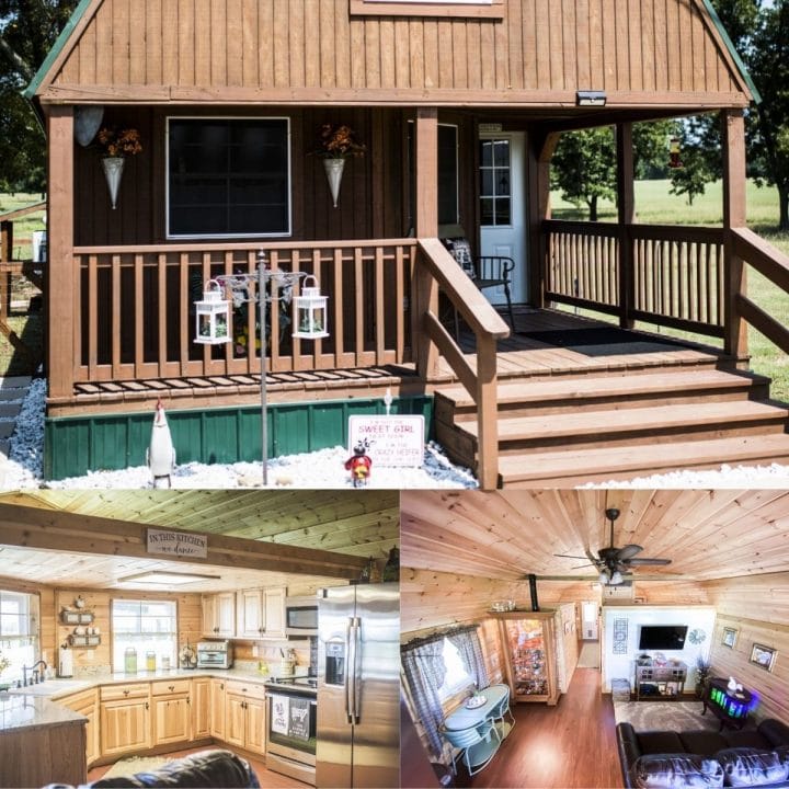This Beautiful Tiny House Features a DIY Floor Plan and Cozy Rustic Vibes
