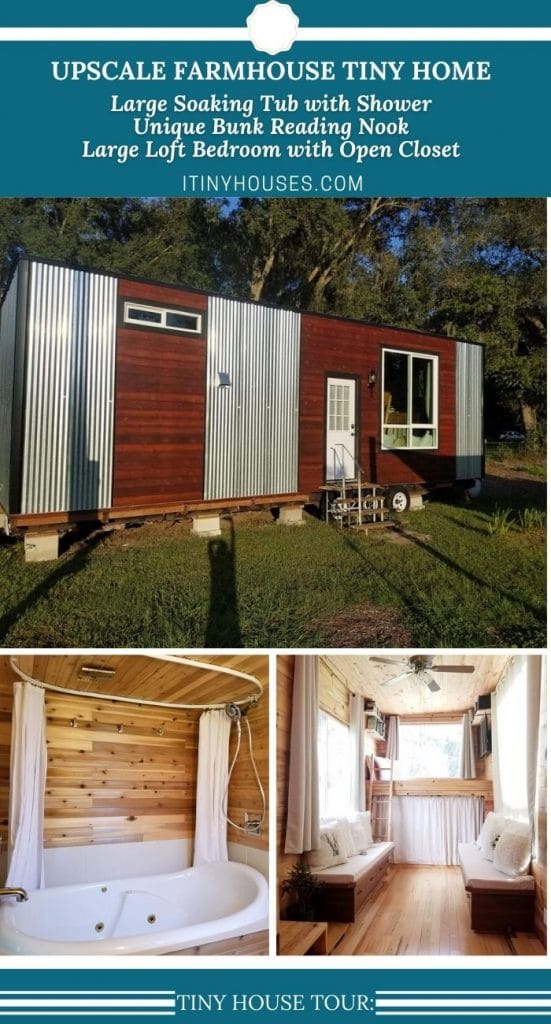 Corrugated tiny house collage