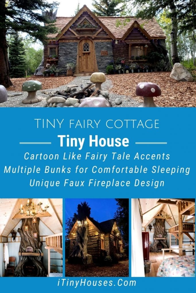 Fairy cottage collage