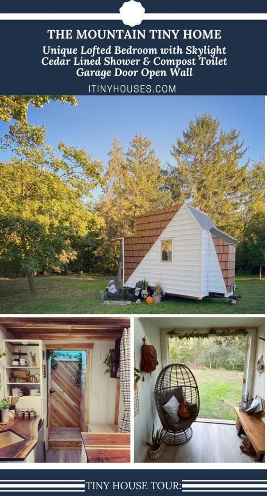 The Mountain tiny home collage