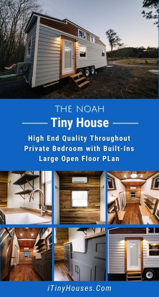 The Noah tiny house collage