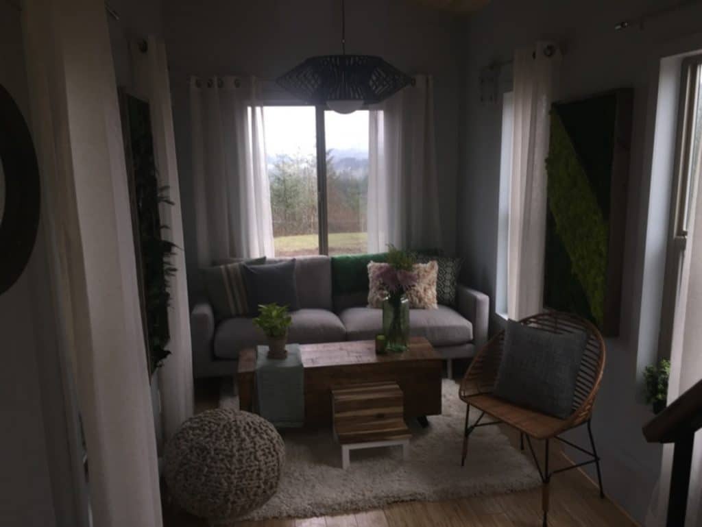 Living room with sofa