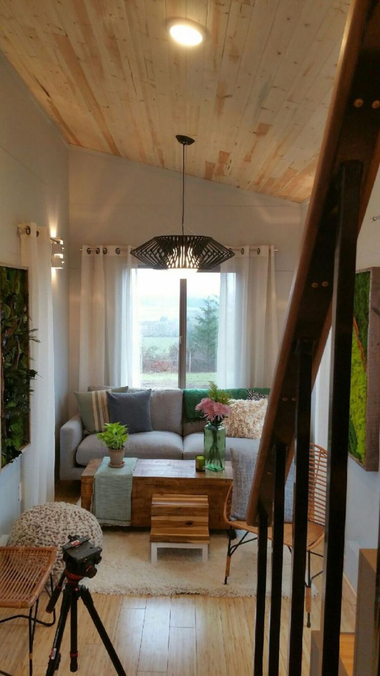 The Ohana is a Unique Tiny Home with Stunning Interior Atrium