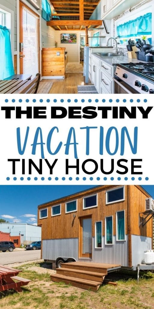 The Destiny tiny house collage