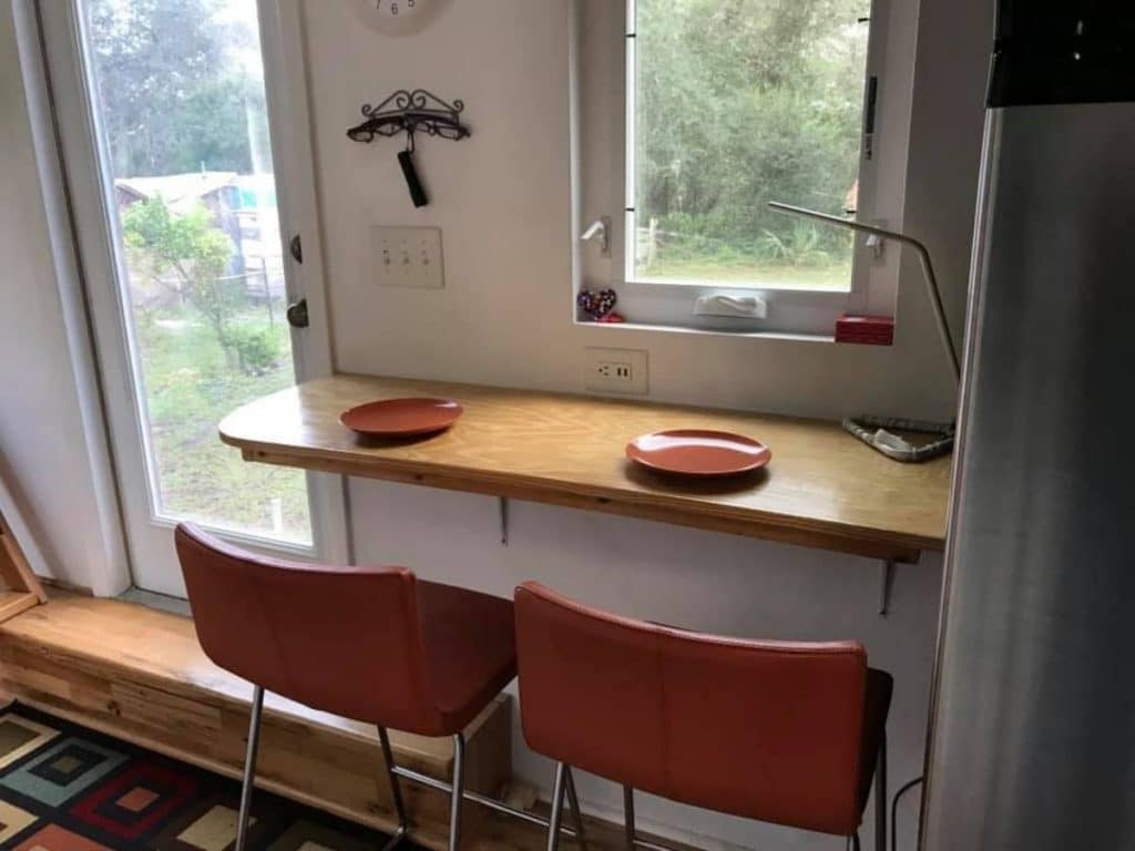 Kitchen shelf table