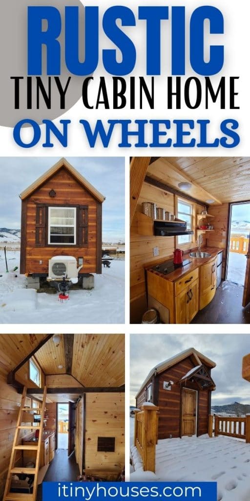 Freedom style tiny house collage