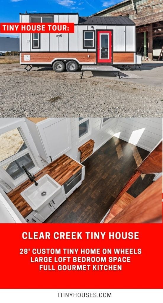 Clear creek tiny home collage