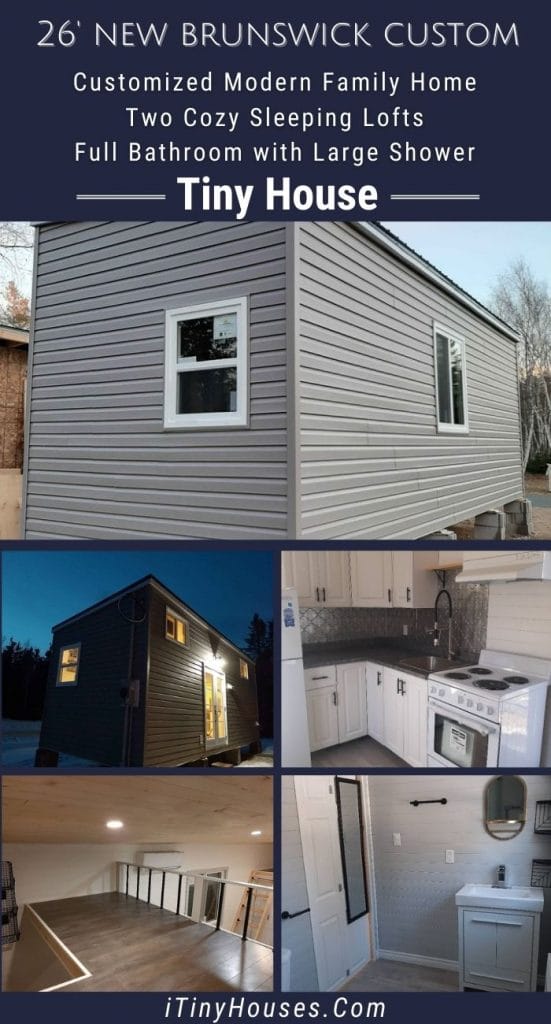New Brunswick tiny house collage