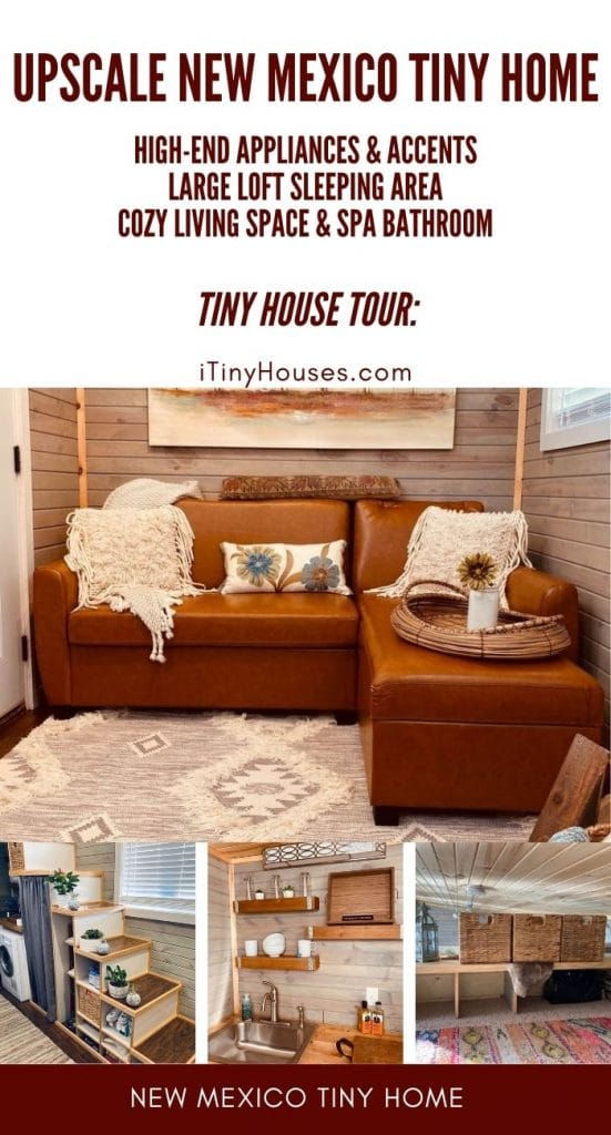 New Mexico tiny home collage