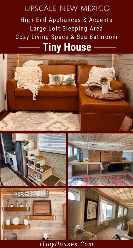 New Mexico tiny home collage