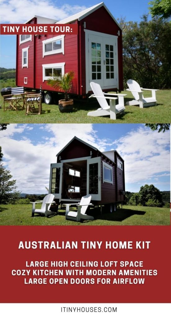 Australian tiny house kit collage