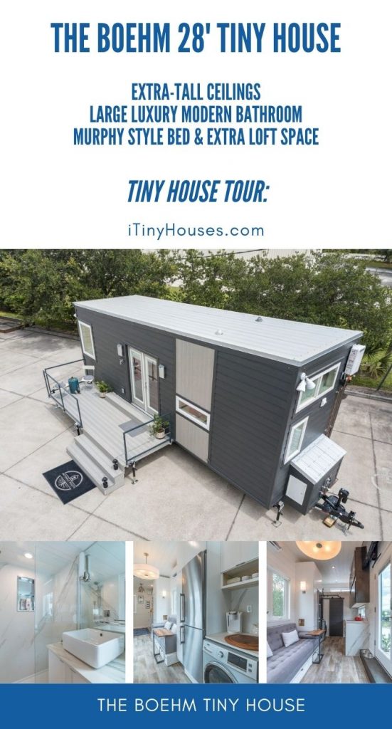The Boehm tiny house collage image