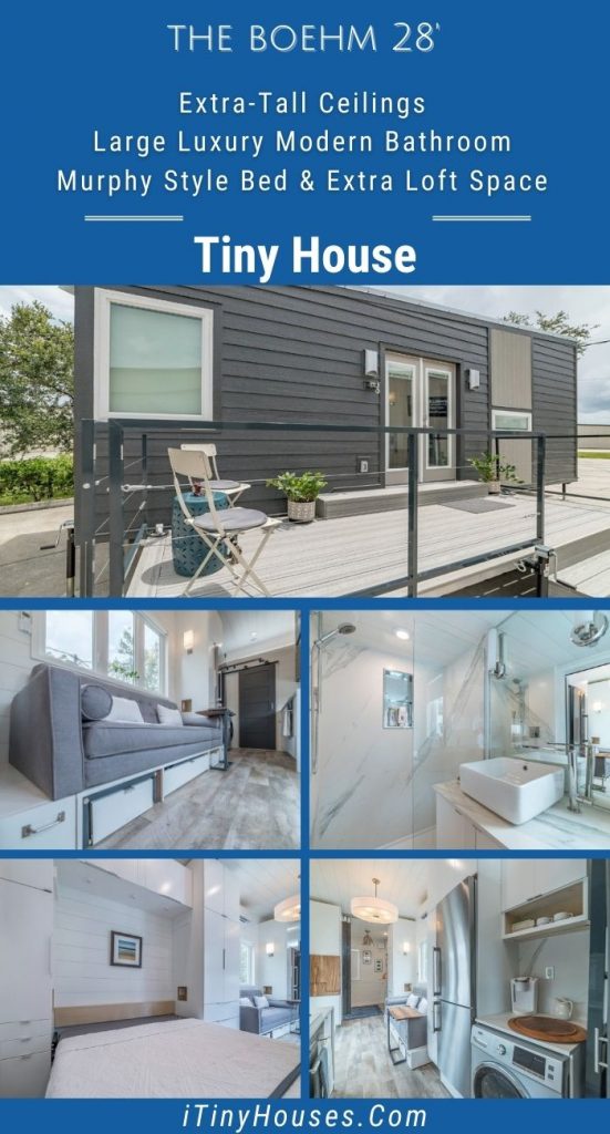 The Boehm tiny house collage image