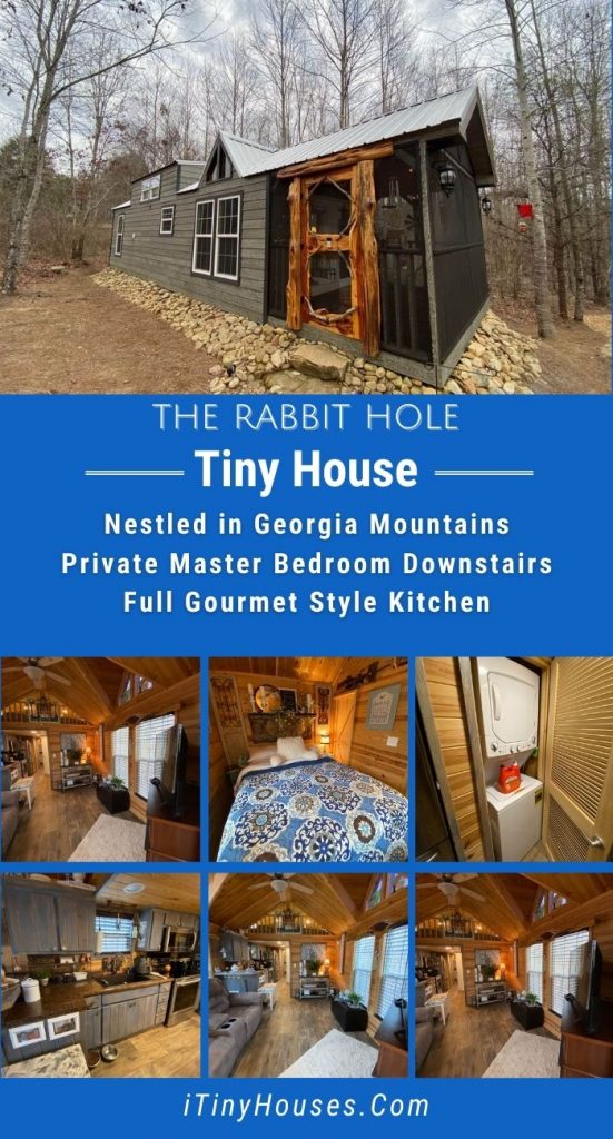 Tiny house rabbit hole collage