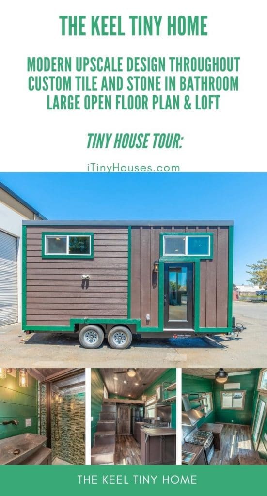 The keel tiny house collage