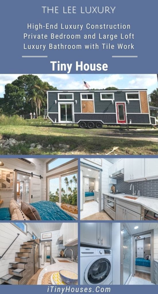 The Lee tiny house collage