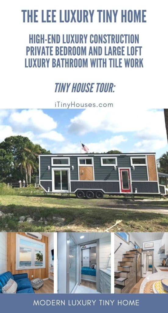 The Lee tiny house collage