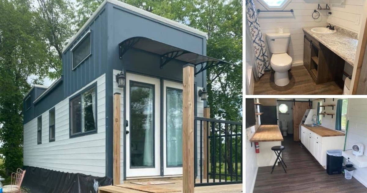 Two Private Lofts Make This 28' Tiny Home a Perfect Family Home