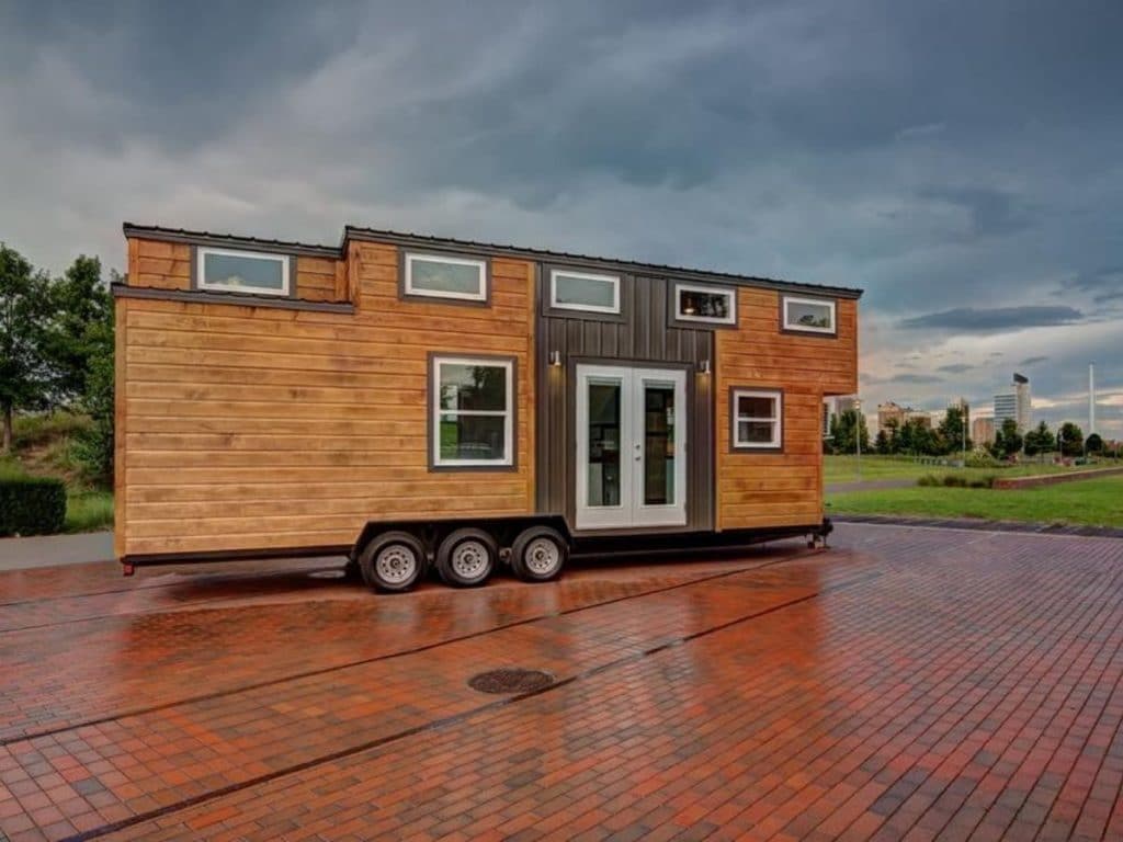 The Alabama Freedom Tiny Home is Luxury on Wheels with Spa Bathroom