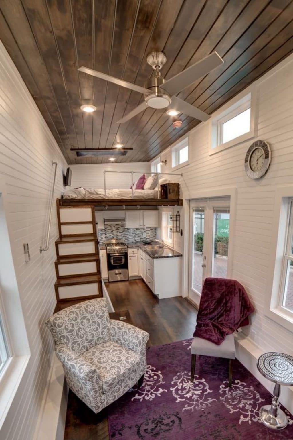 The Alabama Freedom Tiny Home is Luxury on Wheels with Spa Bathroom